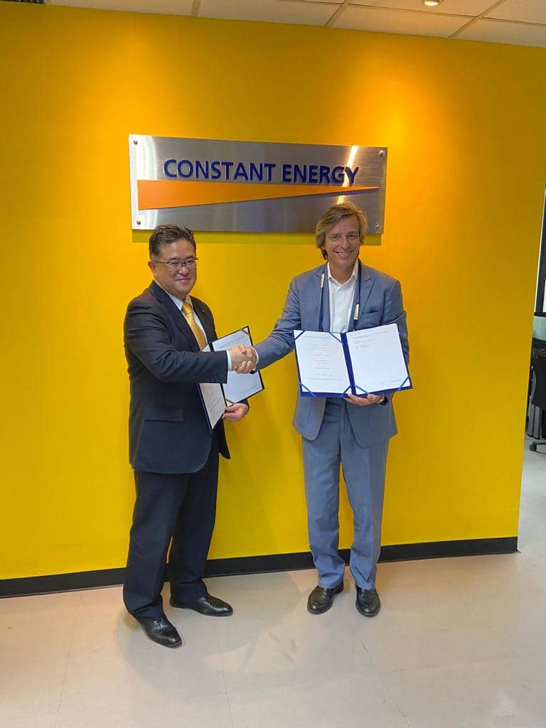 constant energy solar photovoltaic rooftop renewable energy supplier thailand south east asia signing mou